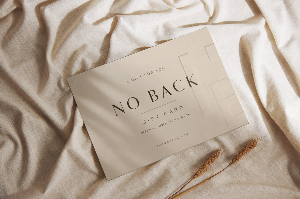 NO BACK Gift Card